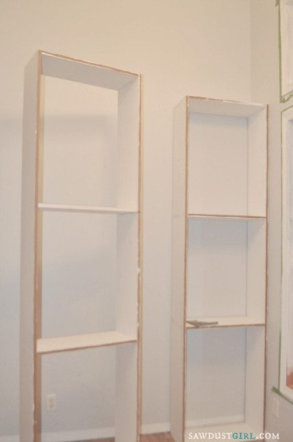 DIY bookcase with plans